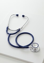 Navy Blue Stethoscope: A Classic Medical Instrument