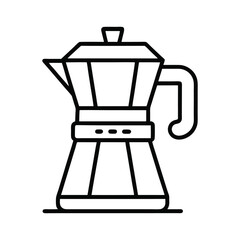 Coffee Maker Brewing Fresh Cup