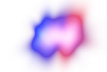 Abstract neon glowing sparkling waves gradient shape cutout on transparent background, neon glowing lines beams futuristic, color glow effect, blurred color gradients overlay effect background, glow