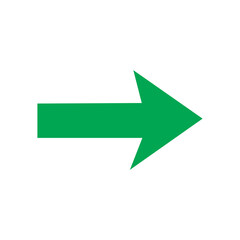 green right arrow sign