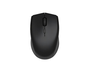 black computer mouse