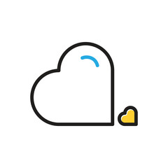 Multi color icon for little