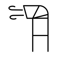 Aircon Outline Symbol