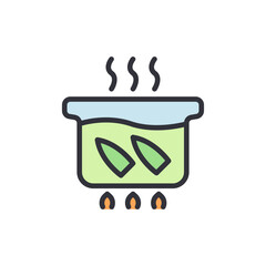 Aloe Vera Preparation In Pot For Natural Cosmetic Production