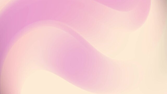Dreamy pink pastel waves swirl gently across a creamy soft background, offering a soothing abstract motion ideal for minimal and elegant visual compositions.