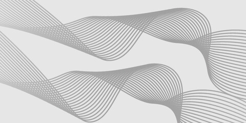 Abstract vector background with black wavy lines. EPS10