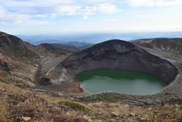 Zao mountain ridge, Miyagi, Tochigi, Japan