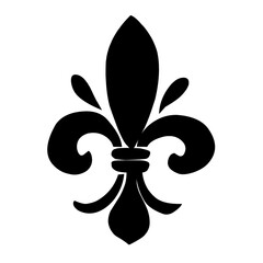 fleur de lis icon vector