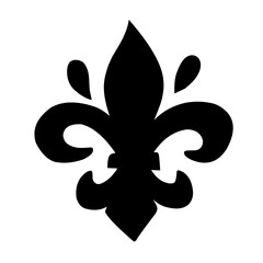 fleur de lis icon vector