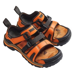 High Performance Water Resistant Sandals with Quick Isolated on Transparent Background