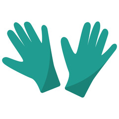 Illustration of Laboratory Science Equipment. Isolated on White Background.