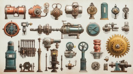 Multi-generational machinery layout from s to s