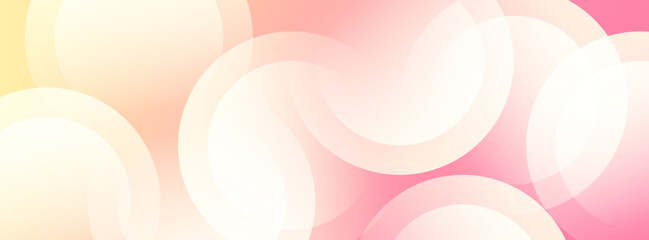 Minimalist abstract background, pink and yellow gradations, colorful, abstract memphis, shape, vector illustration.