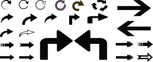 vector set of arrows Grunge arrow vector set. Grunge arrow brush drawn. grunge arrow brush. grunge arrow paint. Sketch line grunge