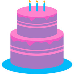 Birthday Illustration Element