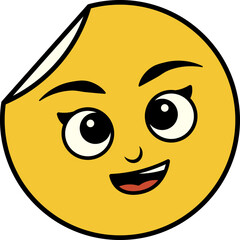 Cute Emoji Sticker