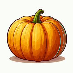 pumpkin on a white background