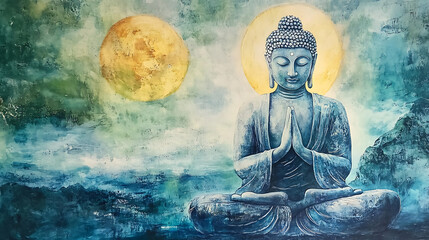  Halfway through a meditative practice course revealing the progress in peacefulness and mental stillness (3)