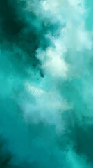 A soft, soothing teal-to-white gradient background with gentle transitions and a vertical orientation. The smooth blending of colors evokes a calm and tranquil aesthetic, making it ideal for wellness,