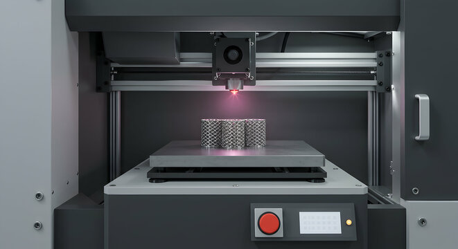 3d printer,  3d printing,  additive manufacturing, 3D Printer Creating Metal Objects
