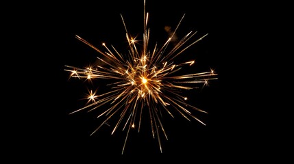 Fototapeta premium Star-shaped Fireworks: Bright star-shaped fireworks, symbolizing success and achievement. 