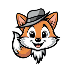 A creative and elegant fox design symbolizing intelligence, agility, and cleverness. Ideal for brand logos, wildlife projects, nature posters, and graphic design elements.


