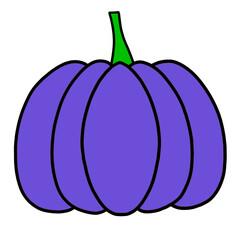 pumpkin isolated on white