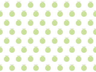 メロンのシームレスパターン　A-1'