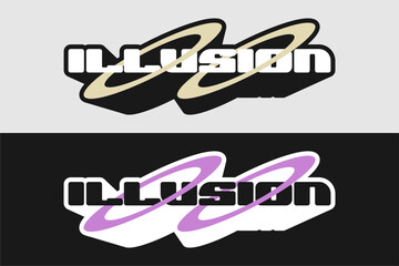 Y2K Style Graphic Design vector