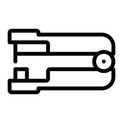 stapler line icon