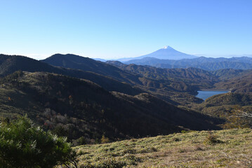 Climbing Mount Daibosatsurei, Yamanashi, Japan