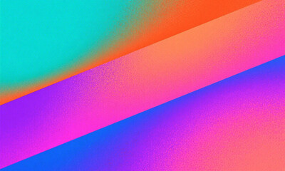 Fototapeta premium Abstract colorful composition with gradients of orange pink purple and blue backgrounds