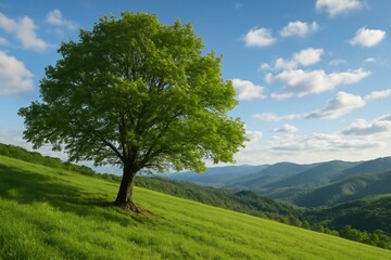 Fototapeta premium landscape with trees