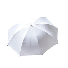 Elegant Compact Beach Umbrella with a Refined Design Isolated on Transparent Background