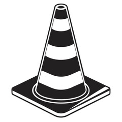 traffic cone icon
