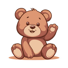 Obraz premium A strong and fierce bear logo design symbolizing power, courage, and wilderness. Perfect for sports teams, outdoor brands, wildlife projects, and adventure companies.