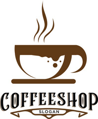Cafe logo Vector Template