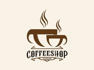 Cafe logo Vector Template