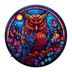vector illustration of a owl