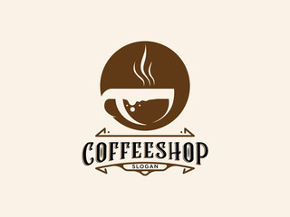 Cafe logo Vector Template
