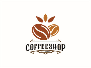 Cafe logo Vector Template