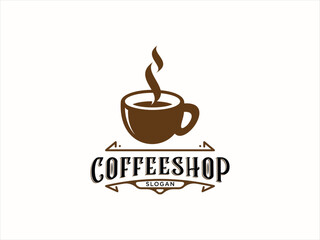 Cafe logo Vector Template
