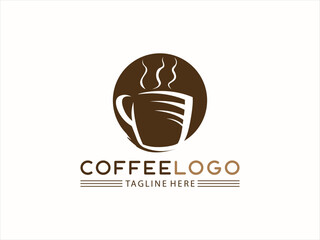 Cafe logo Vector Template