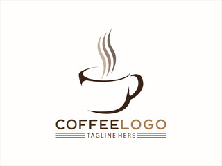 Cafe logo Vector Template