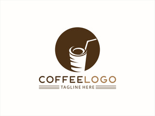 Cafe logo Vector Template