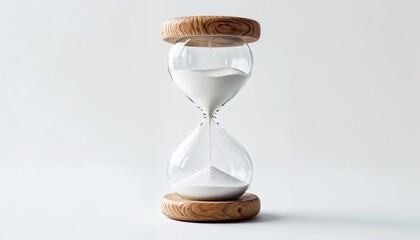 Naklejka premium hourglass with sand