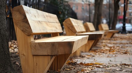 Explore the creative process of constructing a public bench with DIY techniques, promoting community engagement and sustainability.