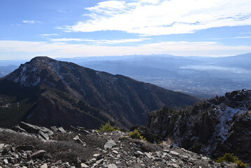 Fototapeta premium Climbing Mt Kurofu, Asama, Gunma, Nagano, Japan