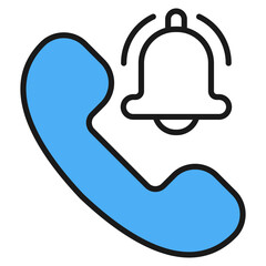 Call Reminder Icon For Design Elements