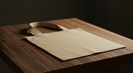 Blank Canvas Tote Bag Mockup Eco-Friendly and Customizable Design